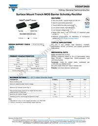 VSSAF3N50-M3/6B Datasheet Cover