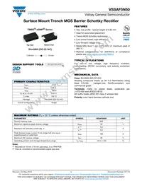 VSSAF5N50-M3/6B Datasheet Cover