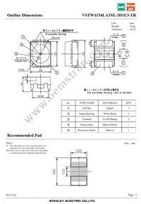 VSTW1154LA3SE-3D1E3-TR Datasheet Page 2