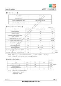 VSTW1154LDS-E-TR Datasheet Page 3