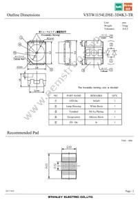 VSTW1154LDSE-3D4K3-TR Datasheet Page 2