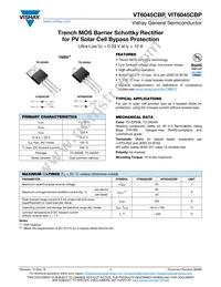 VT6045CBP-M3/4W Datasheet Cover