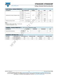 VT6045CBP-M3/4W Datasheet Page 2