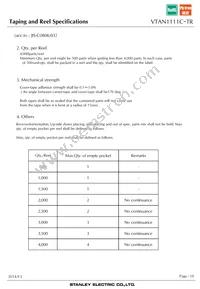 VTAN1111C-TR Datasheet Page 18