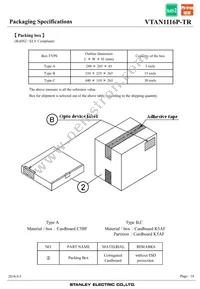 VTAN1116P-TR Datasheet Page 14