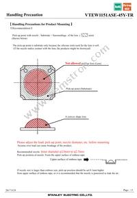 VTEW1151ASE-45Y-TR Datasheet Page 13