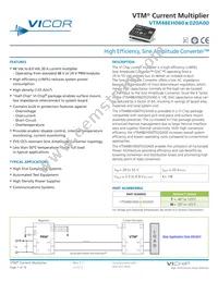 VTM48EH060M020A00 Datasheet Cover
