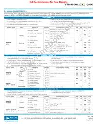 VTM48EH120M010A00 Datasheet Page 3