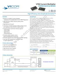 VTM48ET020M080B00 Datasheet Cover