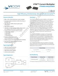 VTM48ET040M050B0R Datasheet Cover