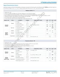 VTM48ET040M050B0R Datasheet Page 6