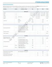 VTM48ET040M050B0R Datasheet Page 11