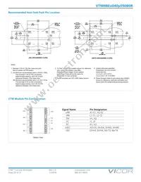 VTM48ET040M050B0R Datasheet Page 20