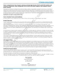 VTM48ET040M050B0R Datasheet Page 21