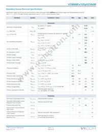 VTM48ET120M025A0R Datasheet Page 4