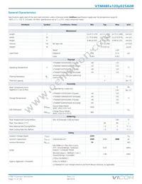 VTM48ET120M025A0R Datasheet Page 11