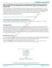 VTM48ET120M025A0R Datasheet Page 20