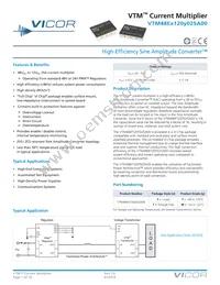 VTM48ET120T025B00 Datasheet Cover