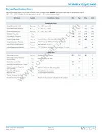 VTM48ET120T025B00 Datasheet Page 3