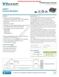 VTM48FH060M020A00 Datasheet Cover