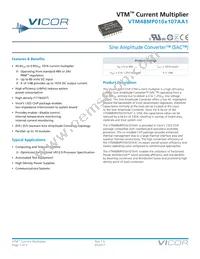VTM48MP010T107AA1 Datasheet Cover
