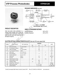 VTP9412H Datasheet Cover