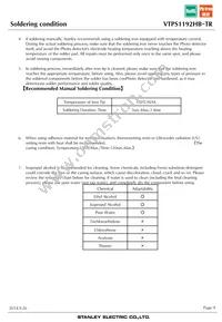 VTPS1192HB Datasheet Page 9