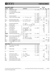 VUB135-22NO1 Datasheet Page 3