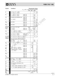 VUB145-16NO1 Datasheet Page 2