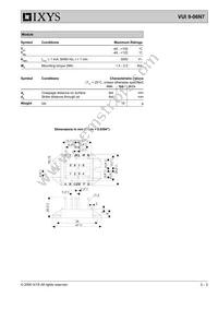 VUI9-06N7 Datasheet Page 3