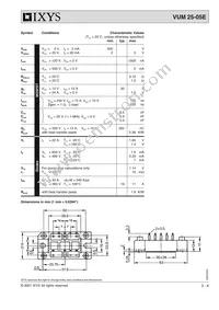 VUM25-05E Datasheet Page 2
