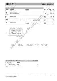 VUO110-08NO7 Datasheet Page 3