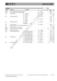 VUO110-12NO7 Datasheet Page 2