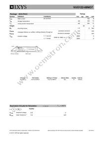 VUO122-08NO7 Datasheet Page 3
