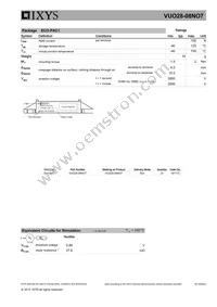 VUO28-08NO7 Datasheet Page 3