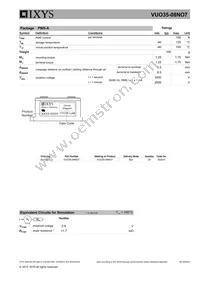 VUO35-08NO7 Datasheet Page 3