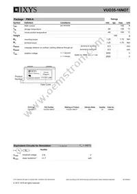 VUO35-16NO7 Datasheet Page 3