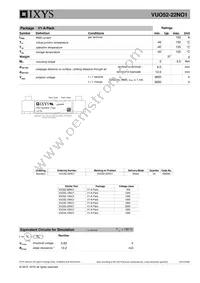 VUO52-22NO1 Datasheet Page 3