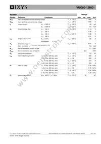 VUO80-12NO1 Datasheet Page 2