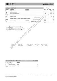 VUO86-16NO7 Datasheet Page 3