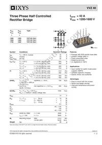 VVZ40-14IO1 Datasheet Cover