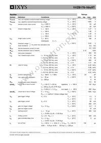 VVZB170-16IOXT Datasheet Page 2
