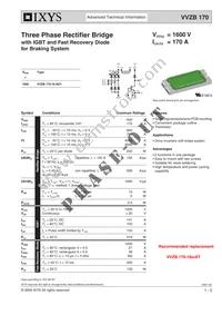 VVZB170-16NO1 Datasheet Cover