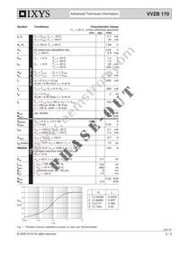 VVZB170-16NO1 Datasheet Page 2