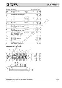 VVZF70-16IO7 Datasheet Page 2