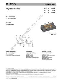 VW2X60-14IO1 Datasheet Cover