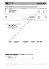 VW2X60-16IO1 Datasheet Page 3