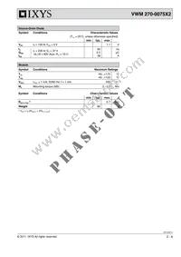 VWM270-0075X2 Datasheet Page 2