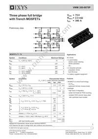 VWM350-0075P Datasheet Cover