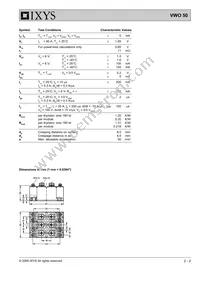 VWO50-16IO7 Datasheet Page 2